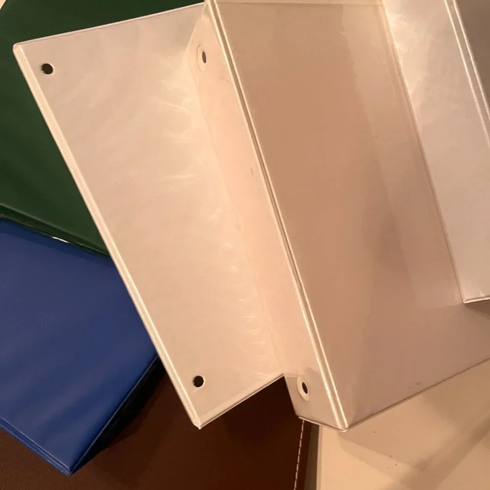 SIX Presentation Binders (Different sizes /. Mixed Lot) (new)‎